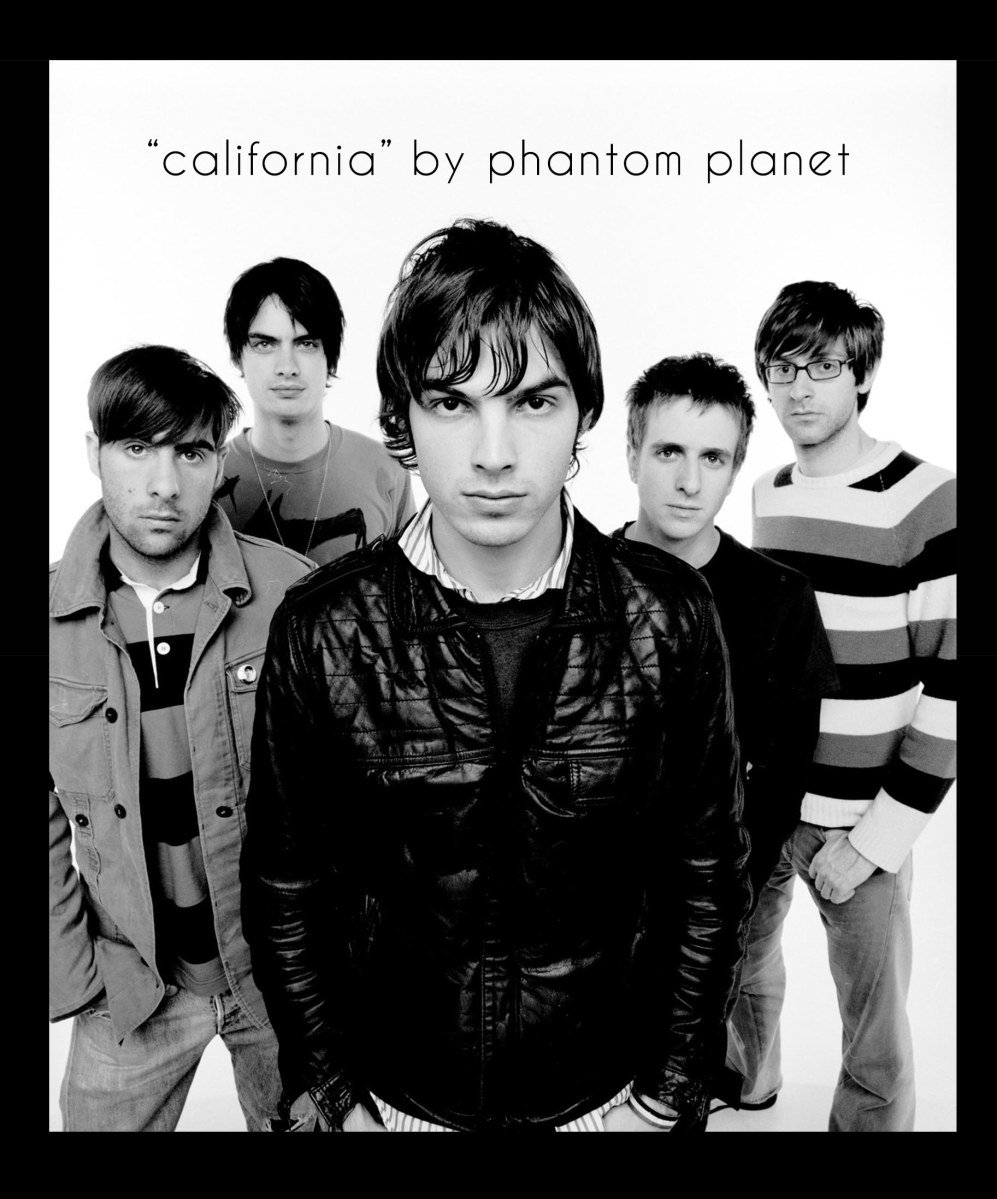 california by phantom planet